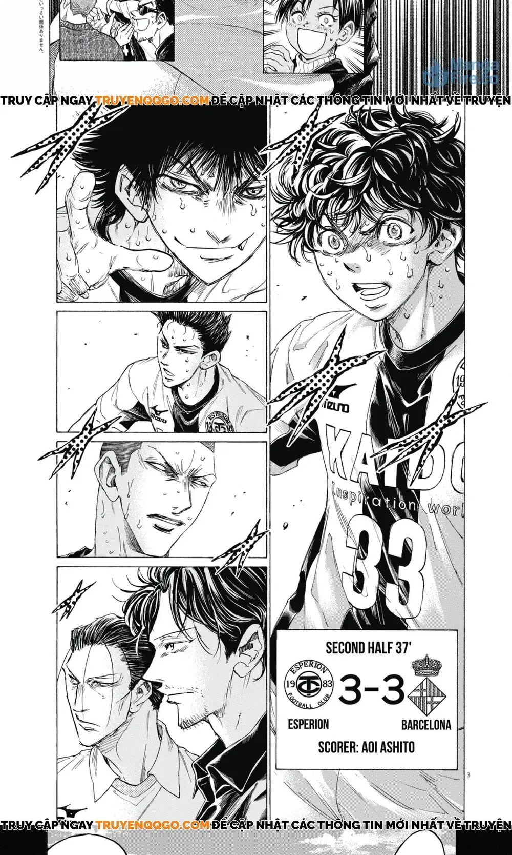 Thiên Tài Bóng Đá Ashito Chap 398 - Next Chap 399