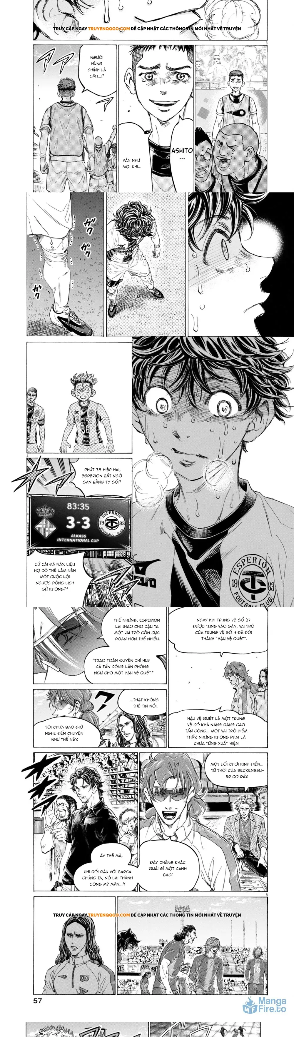 Thiên Tài Bóng Đá Ashito Chap 399 - Next Chap 400
