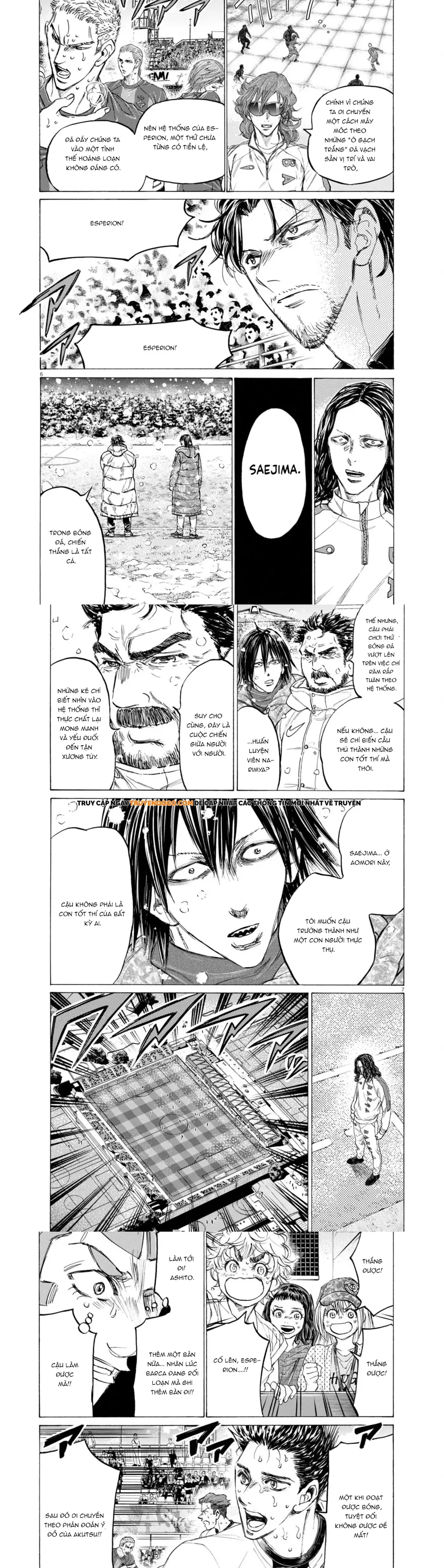 Thiên Tài Bóng Đá Ashito Chap 399 - Next Chap 400