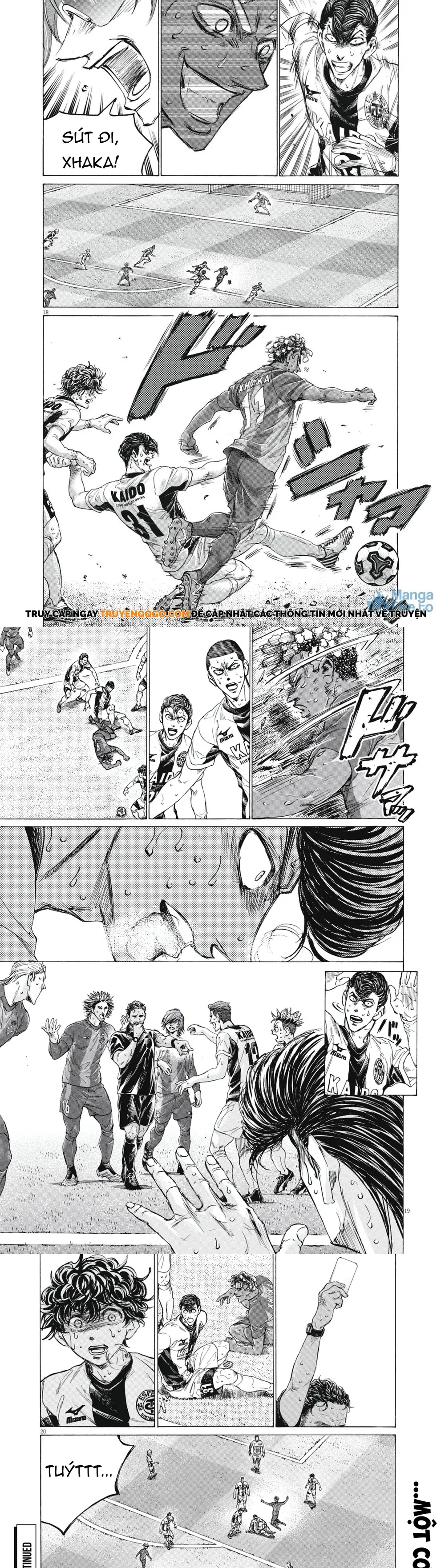 Thiên Tài Bóng Đá Ashito Chap 400 - Next Chap 401