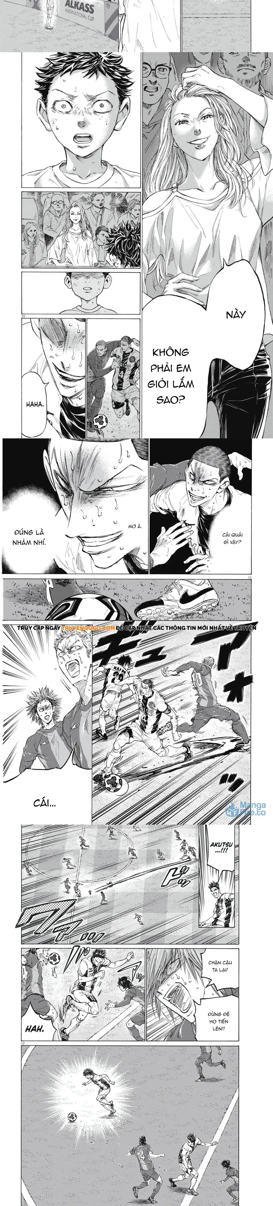 Thiên Tài Bóng Đá Ashito Chap 404 - Next Chap 405