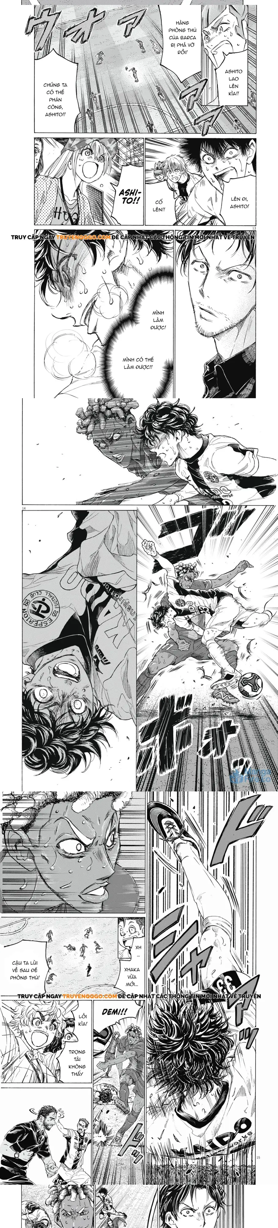 Thiên Tài Bóng Đá Ashito Chap 404 - Next Chap 405