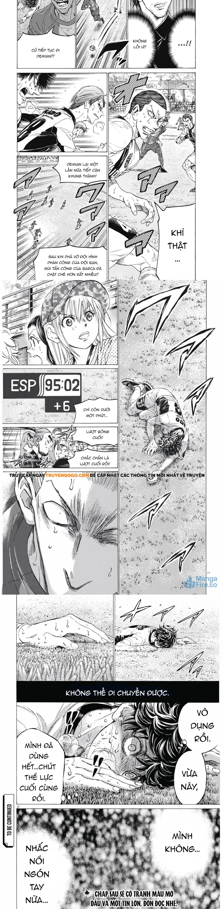 Thiên Tài Bóng Đá Ashito Chap 404 - Next Chap 405