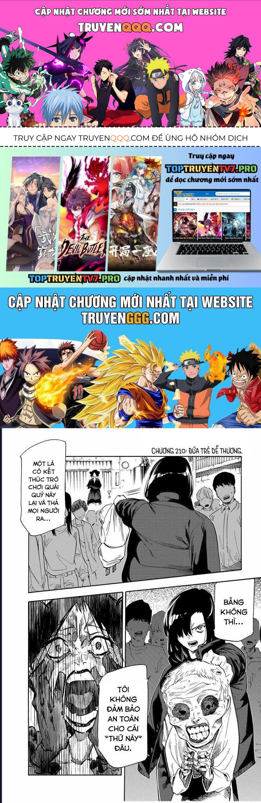 Lục Nhân Thập Tự Giá Chap 210 - Next Chap 211