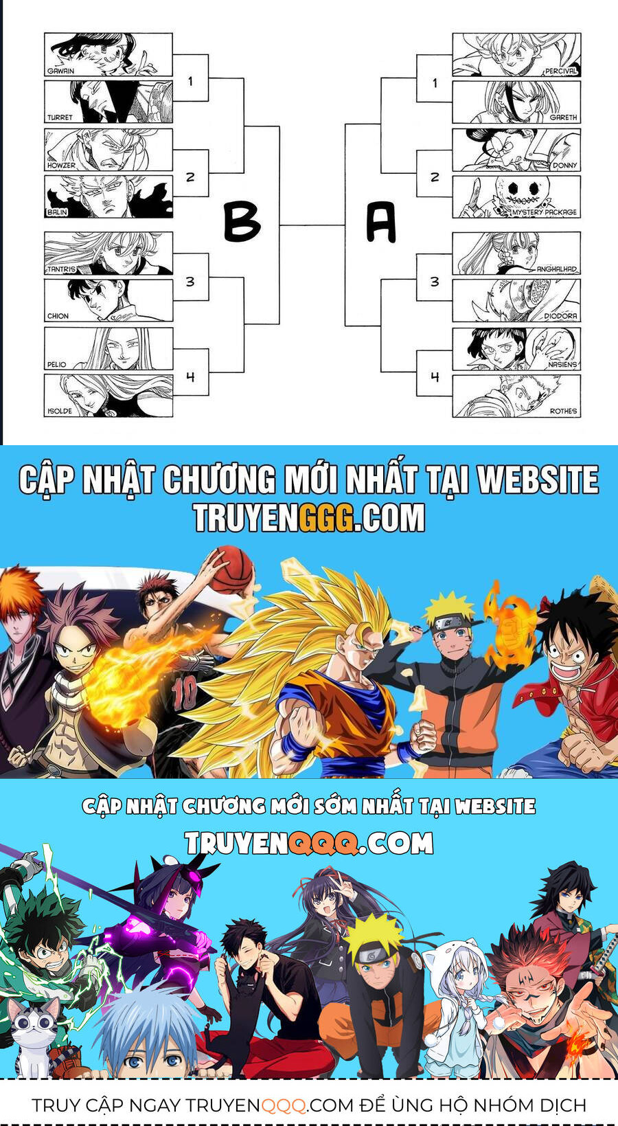Tứ Kỵ Sĩ Khải Huyền Chap 166 - Next Chap 167