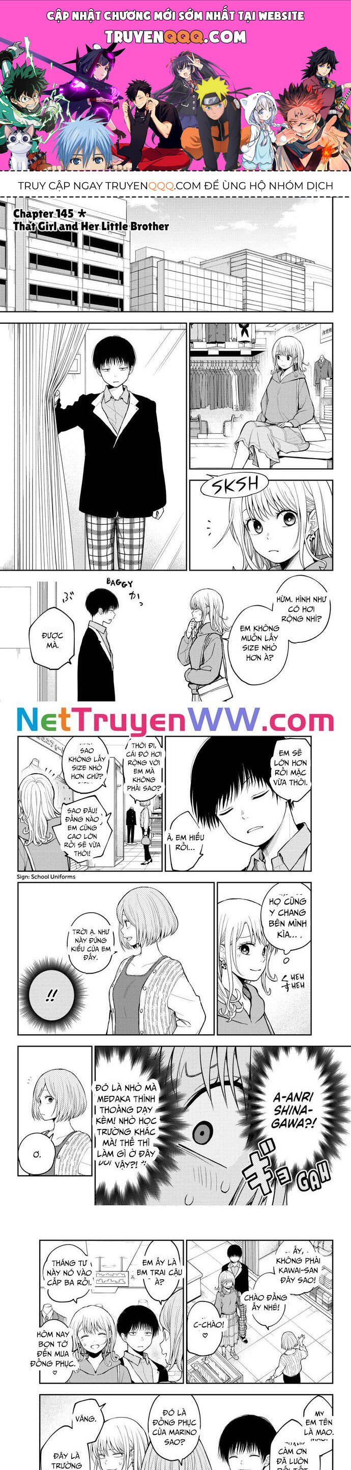 Kuroiwa Medaka Ni Watashi No Kawaii Ga Tsuujinai Chap 145 - Next Chap 146