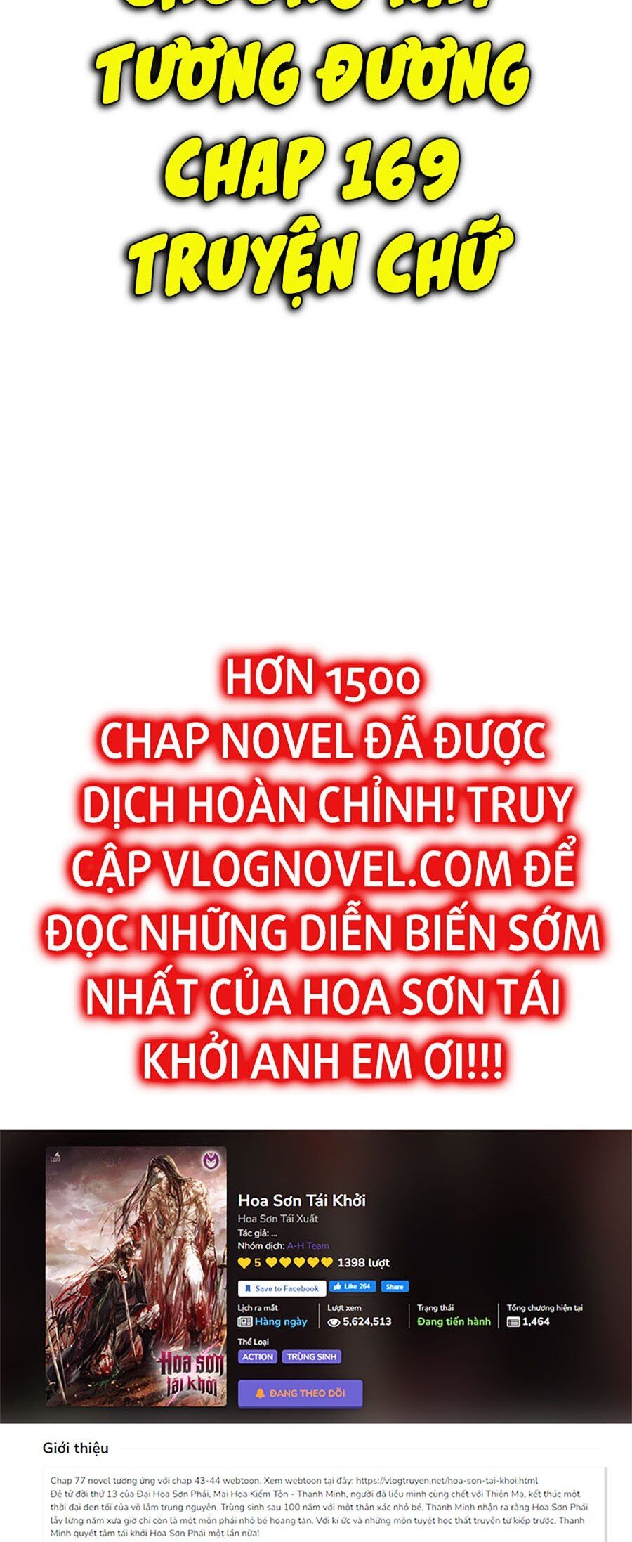 Hoa Sơn Tái Khởi Chap 107 - Next Chap 108
