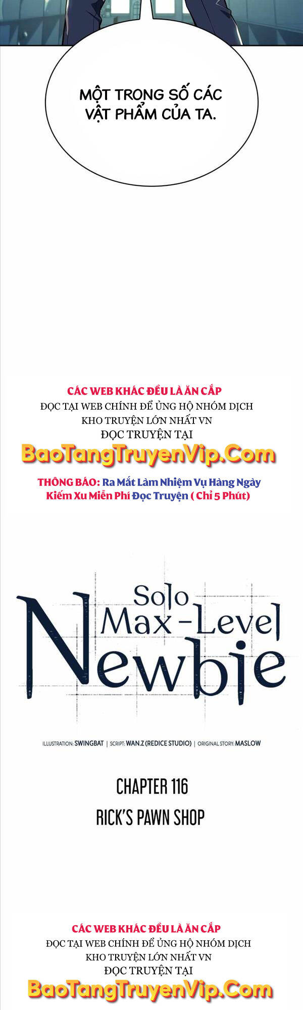 Người Chơi Mới Cấp Tối Đa Chap 116 - Next Chap 117