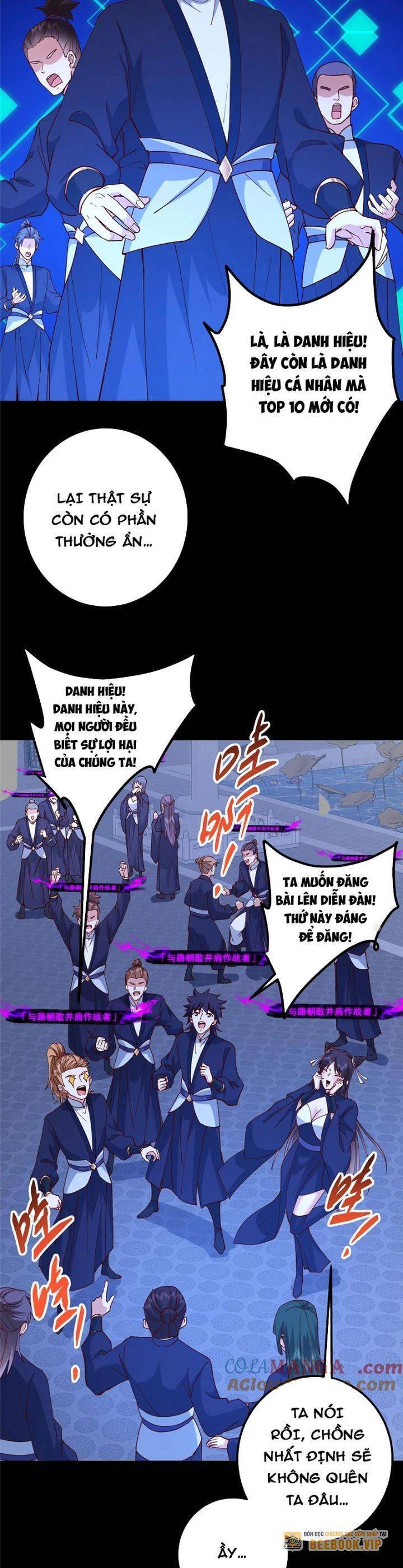 Chưởng Môn Khiêm Tốn Chút Chap 432 - Next Chap 433