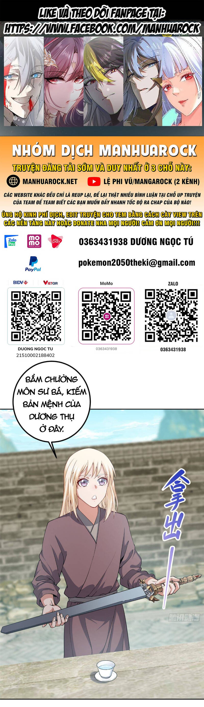 Chưởng Môn Khiêm Tốn Chút Chap 352 - Next Chap 353