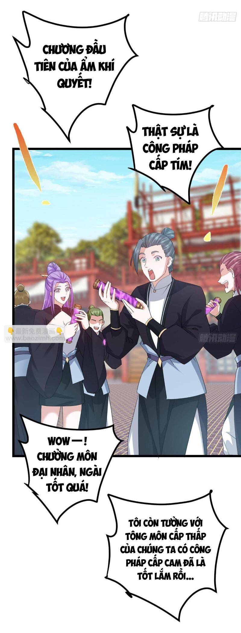 Chưởng Môn Khiêm Tốn Chút Chap 391 - Next Chap 392