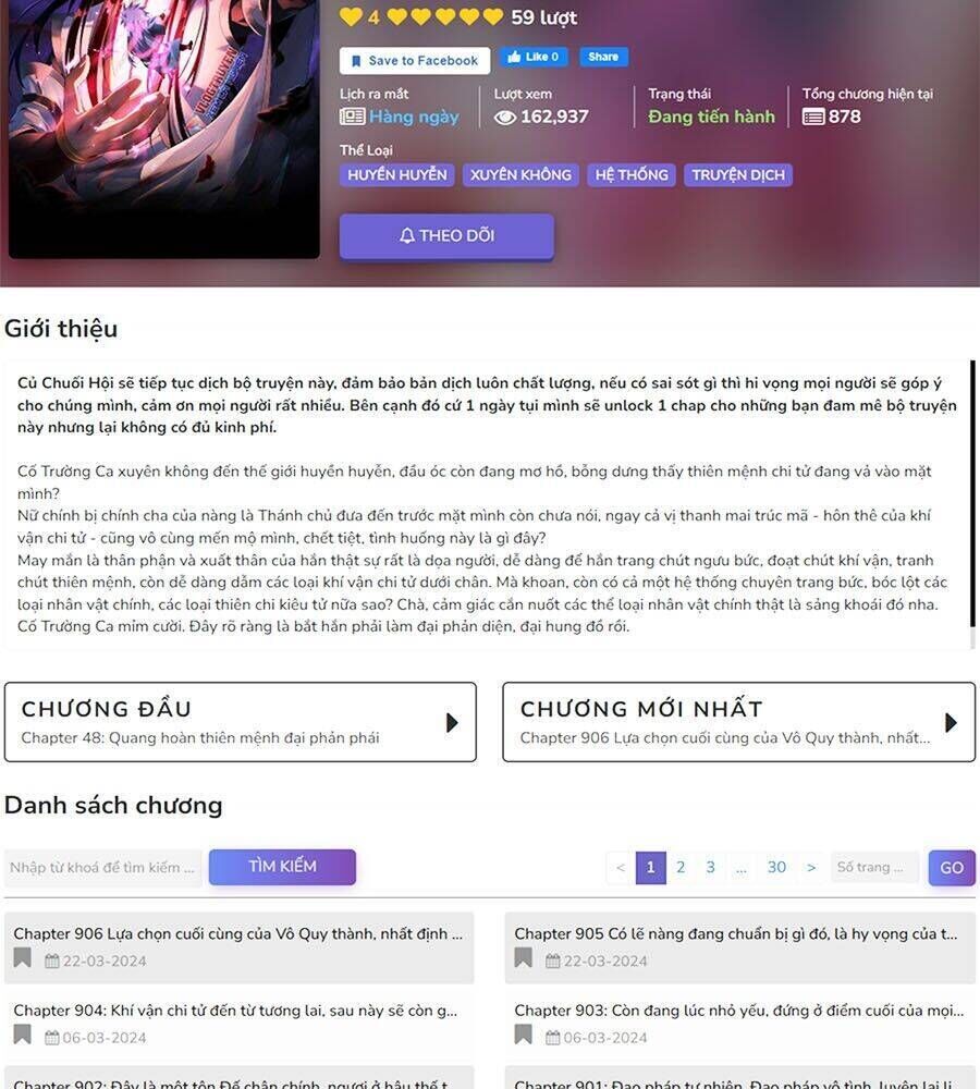 Ta Trời Sinh Đã Là Nhân Vật Phản Diện Chap 184 - Next Chap 185