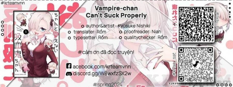 Vampire-Chan Can't Suck Properly Chap 43 - Next Chap 44