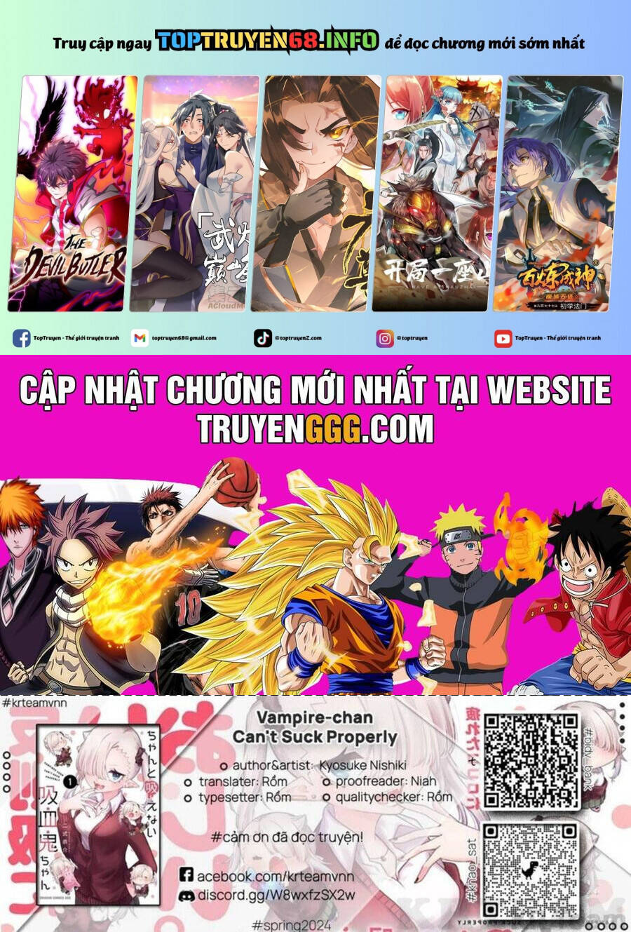 Vampire-Chan Can't Suck Properly Chap 49 - Next Chap 50