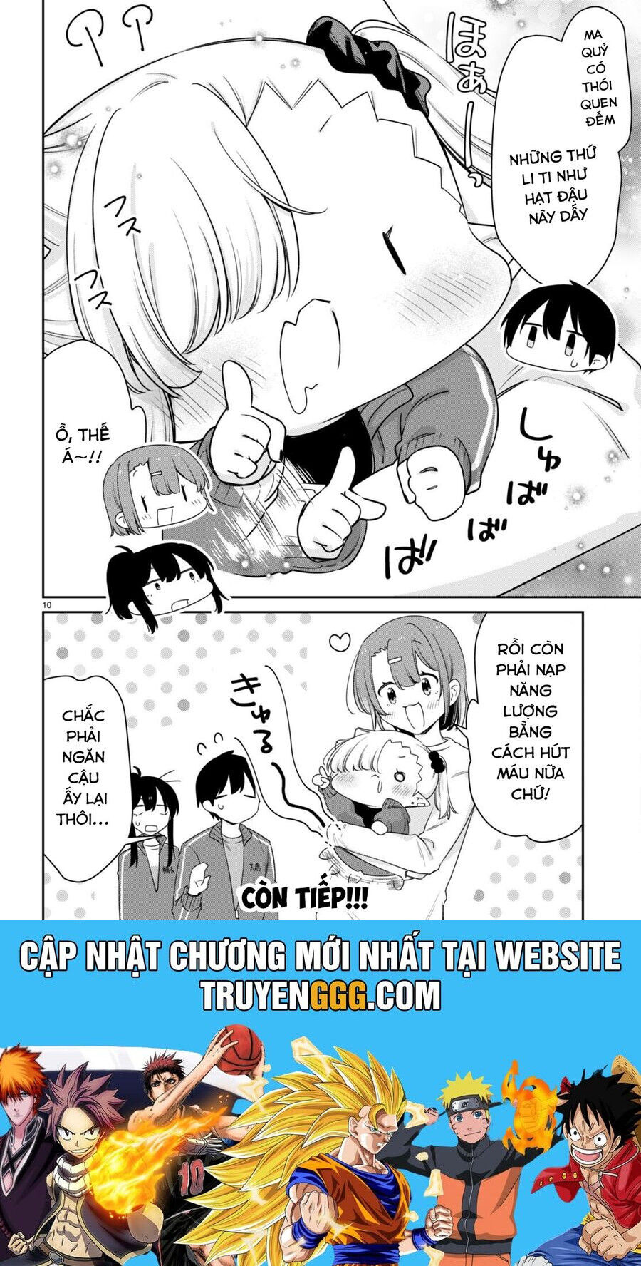 Vampire-Chan Can't Suck Properly Chap 61 - Next Chap 62