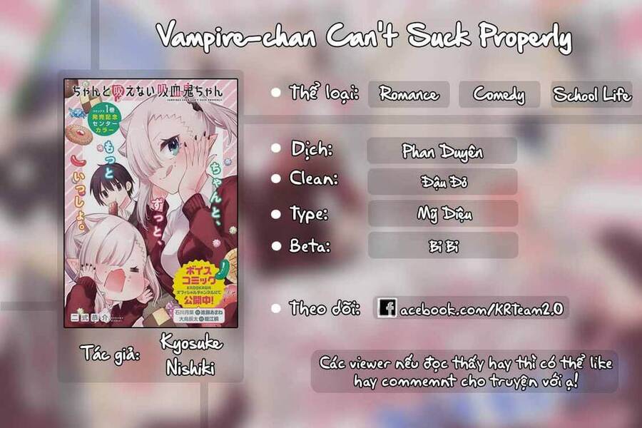 Vampire-Chan Can't Suck Properly Chap 24 - Next Chap 25