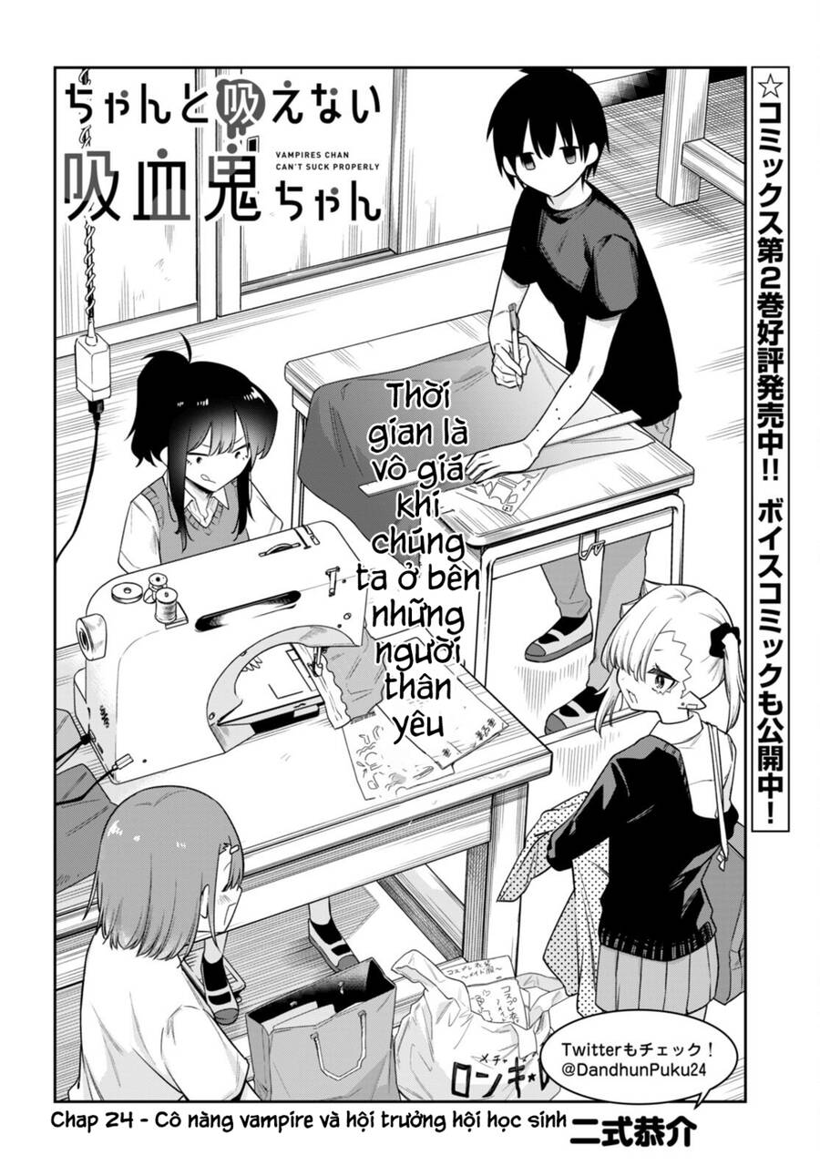Vampire-Chan Can't Suck Properly Chap 24 - Next Chap 25