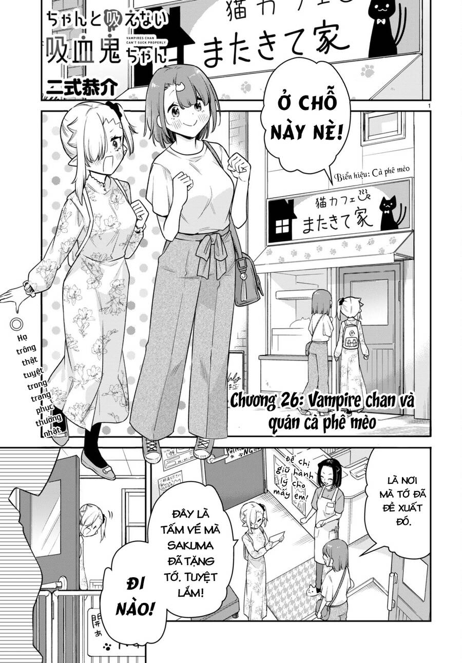 Vampire-Chan Can't Suck Properly Chap 26 - Next Chap 27