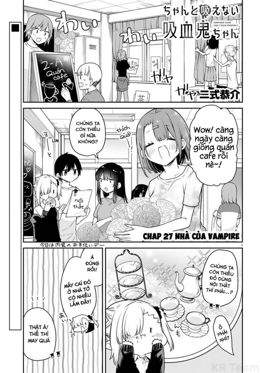 Vampire-Chan Can't Suck Properly Chap 27 - Next Chap 28