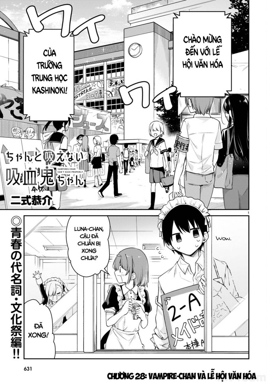 Vampire-Chan Can't Suck Properly Chap 28 - Next Chap 29
