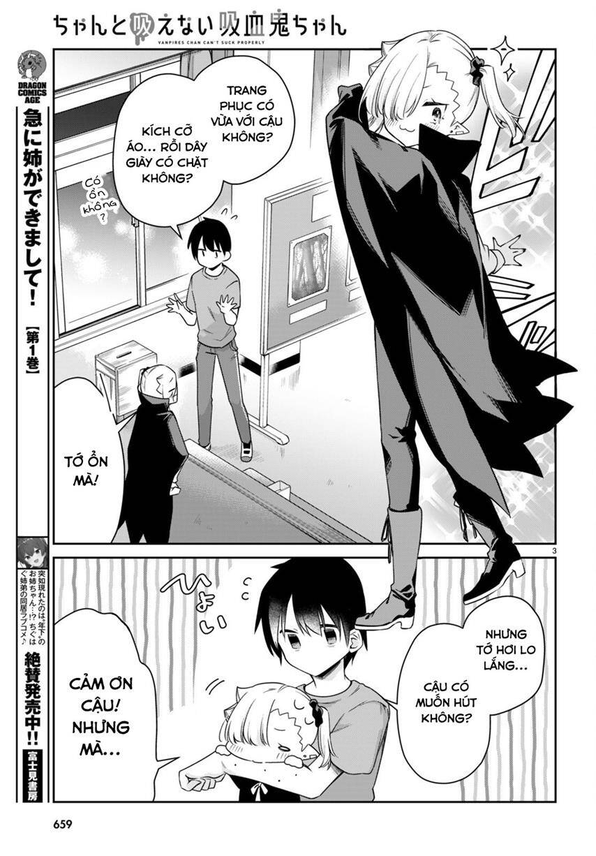 Vampire-Chan Can't Suck Properly Chap 30 - Next Chap 31