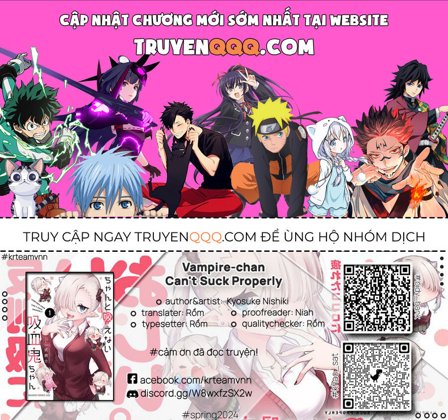 Vampire-Chan Can't Suck Properly Chap 33 - Next Chap 34