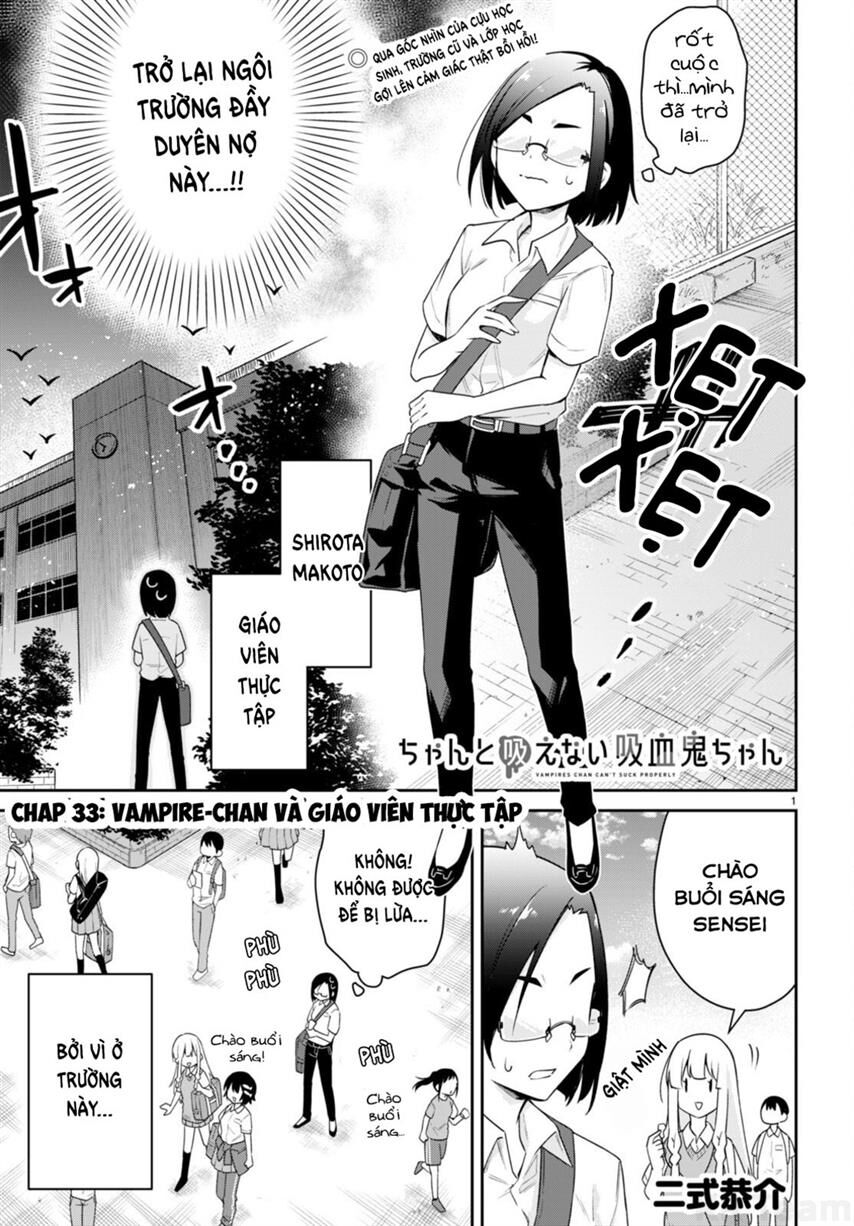 Vampire-Chan Can't Suck Properly Chap 33 - Next Chap 34
