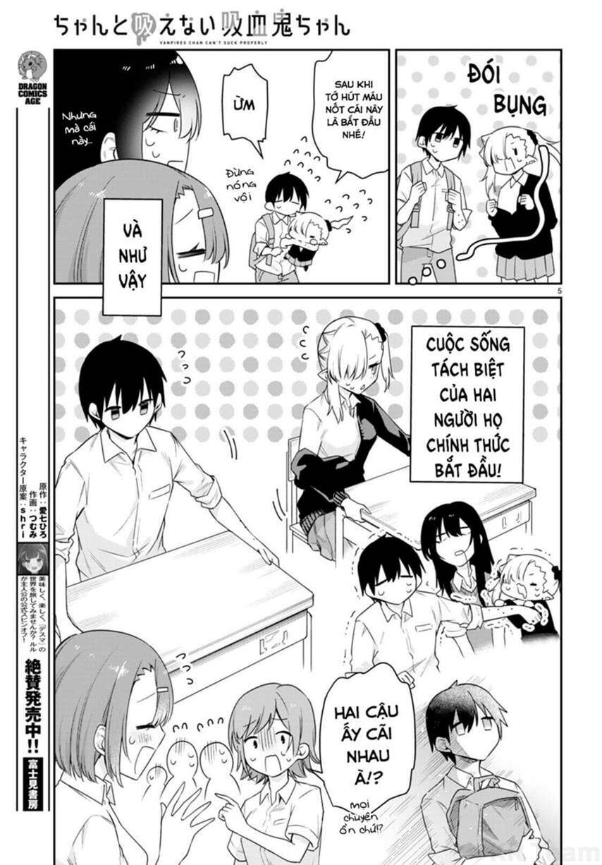 Vampire-Chan Can't Suck Properly Chap 34 - Next Chap 35