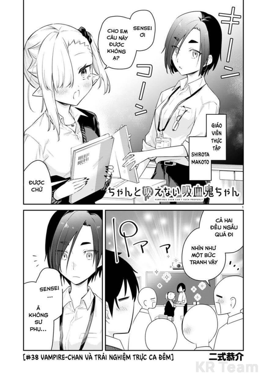 Vampire-Chan Can't Suck Properly Chap 38 - Next Chap 39