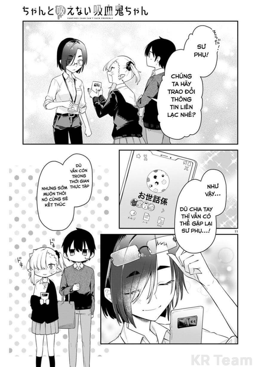 Vampire-Chan Can't Suck Properly Chap 38 - Next Chap 39