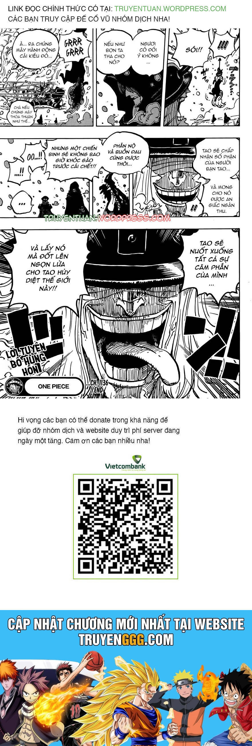 One Piece Chap 1136 - Next Chap 1137