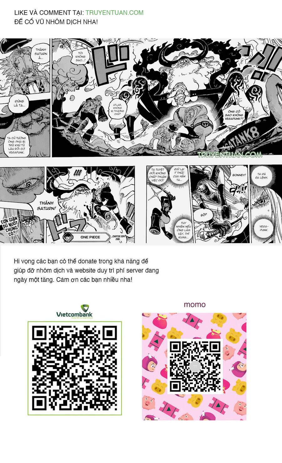 One Piece Chap 1094 - Next Chap 1095