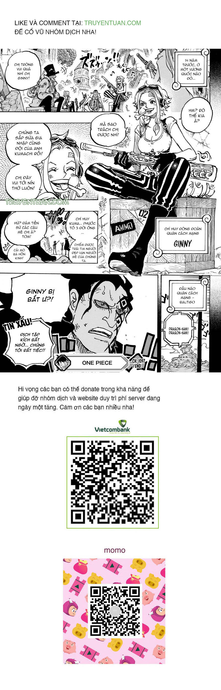 One Piece Chap 1097 - Next Chap 1098