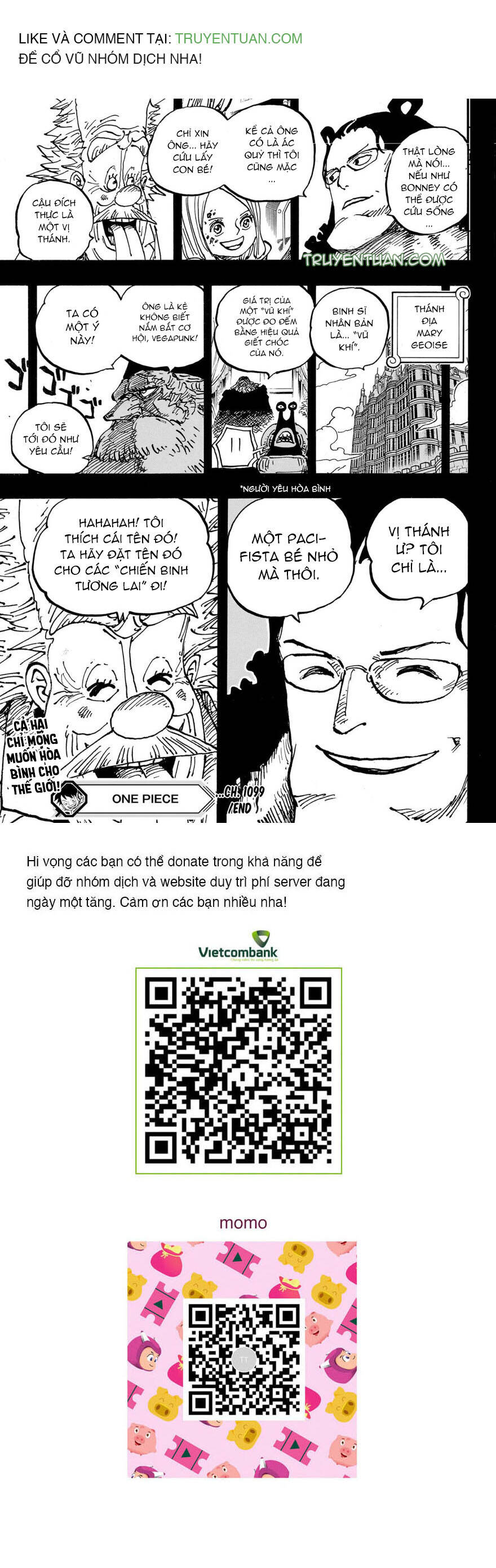 One Piece Chap 1099 - Next Chap 1100