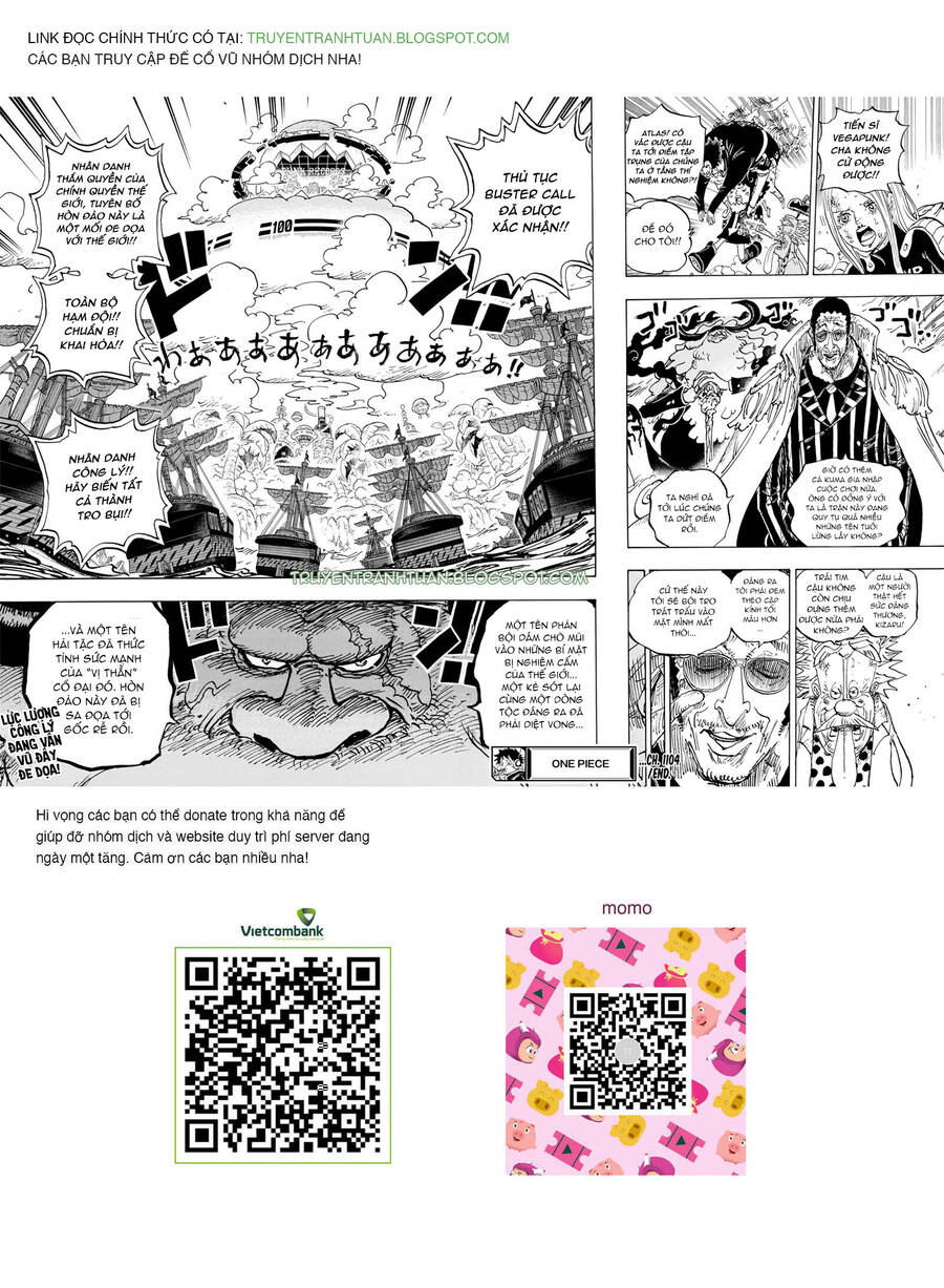 One Piece Chap 1104 - Next Chap 1105