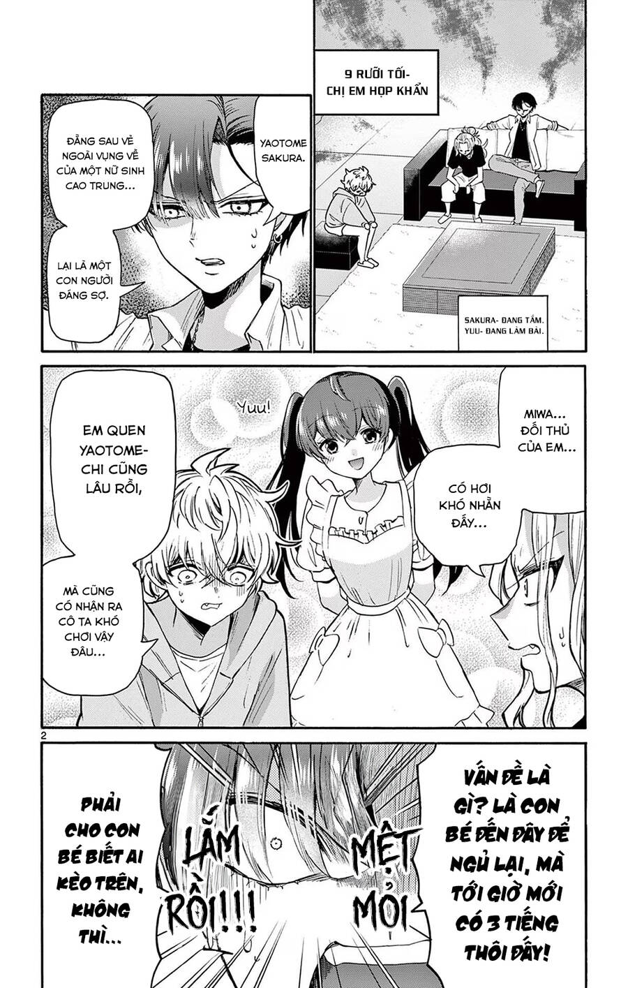 Ba Chị Em Nhà Mikadono Dễ Đối Phó Thật Đấy Chap 49 - Next Chap 50