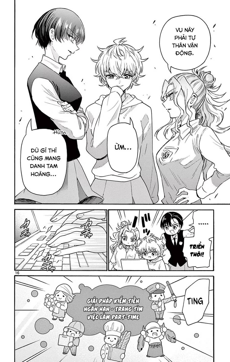 Ba Chị Em Nhà Mikadono Dễ Đối Phó Thật Đấy Chap 57 - Next Chap 58
