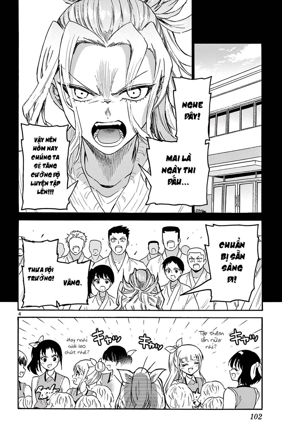 Ba Chị Em Nhà Mikadono Dễ Đối Phó Thật Đấy Chap 62 - Next Chap 63