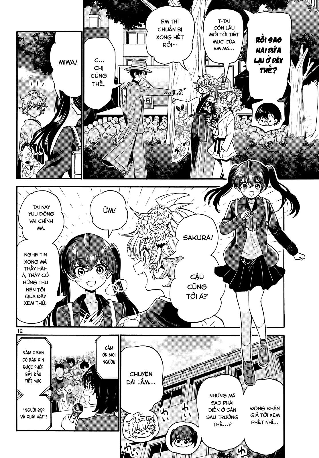 Ba Chị Em Nhà Mikadono Dễ Đối Phó Thật Đấy Chap 174 - Next Chap 175