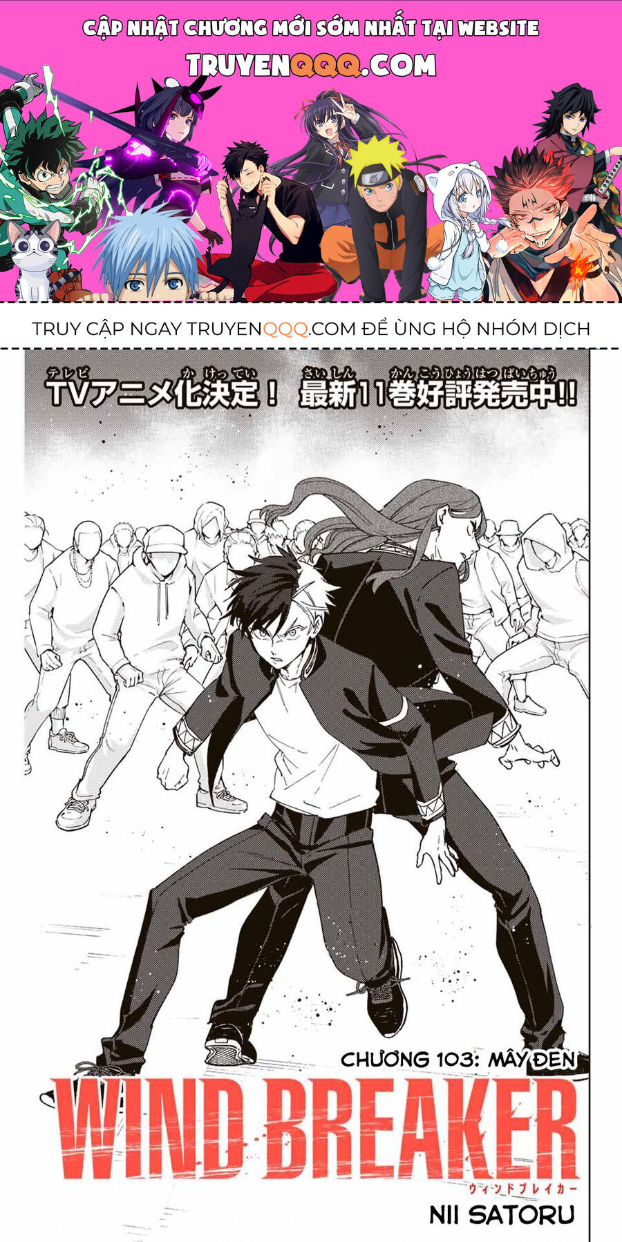 Wind Breaker (Nii Satoru) Chap 103 - Next Chap 104