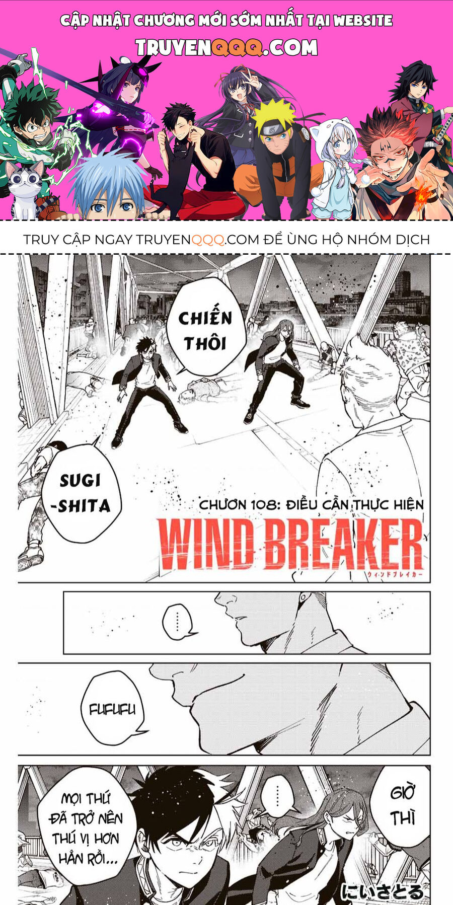 Wind Breaker (Nii Satoru) Chap 108 - Next Chap 109