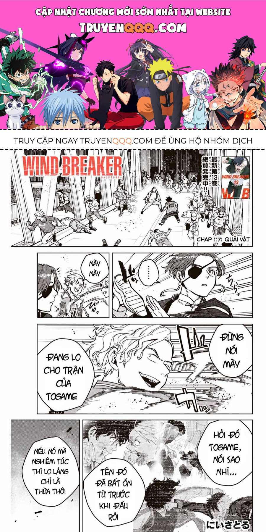 Wind Breaker (Nii Satoru) Chap 117 - Next Chap 118
