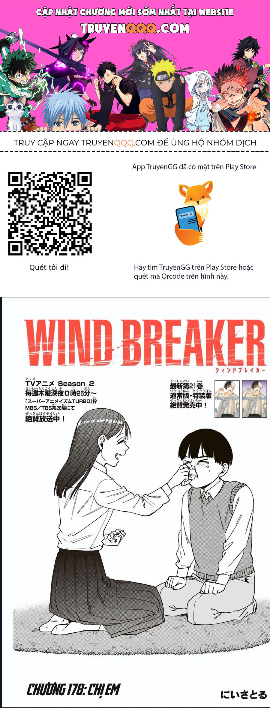 Wind Breaker (Nii Satoru) Chap 178 - Next Chap 179