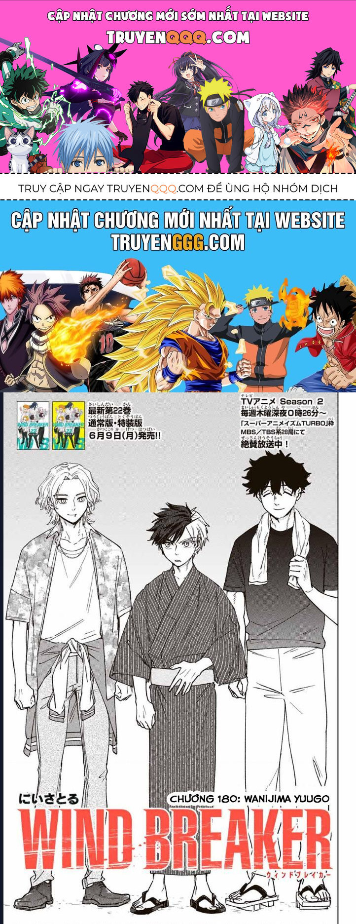 Wind Breaker (Nii Satoru) Chap 180 - Next Chap 181