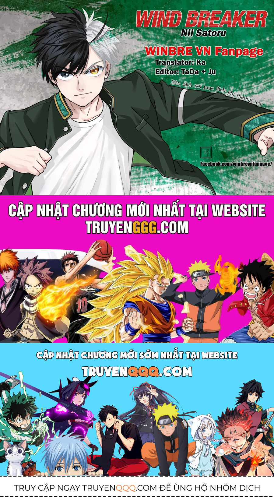 Wind Breaker (Nii Satoru) Chap 180 - Next Chap 181