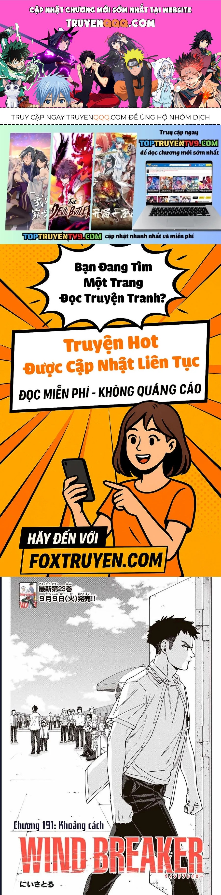 Wind Breaker (Nii Satoru) Chap 191 - Next Chap 192