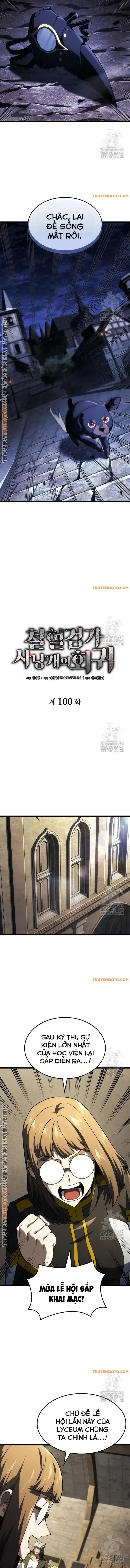 Thiết Huyết Kiếm Sĩ Hồi Quy Chap 100 - Next Chap 101