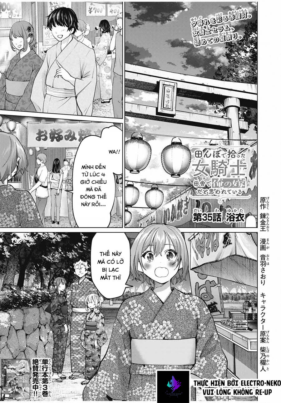 I Found A Female Knight In A Rice Field, In The Countryside They Think She’s My Wife Chap 35 - Next Chap 36