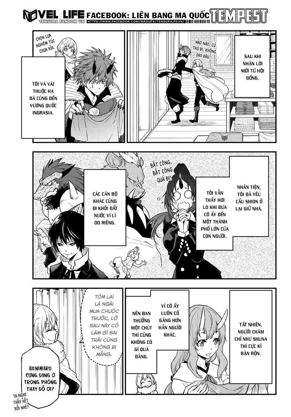 Chuyển Sinh Thành Slime Chap 122 - Next Chap 123