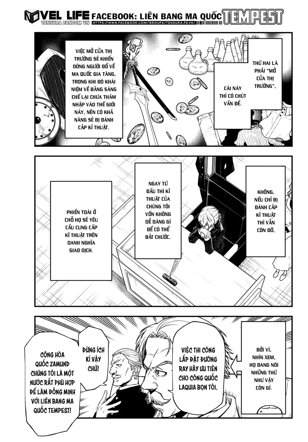 Chuyển Sinh Thành Slime Chap 123 - Next Chap 124